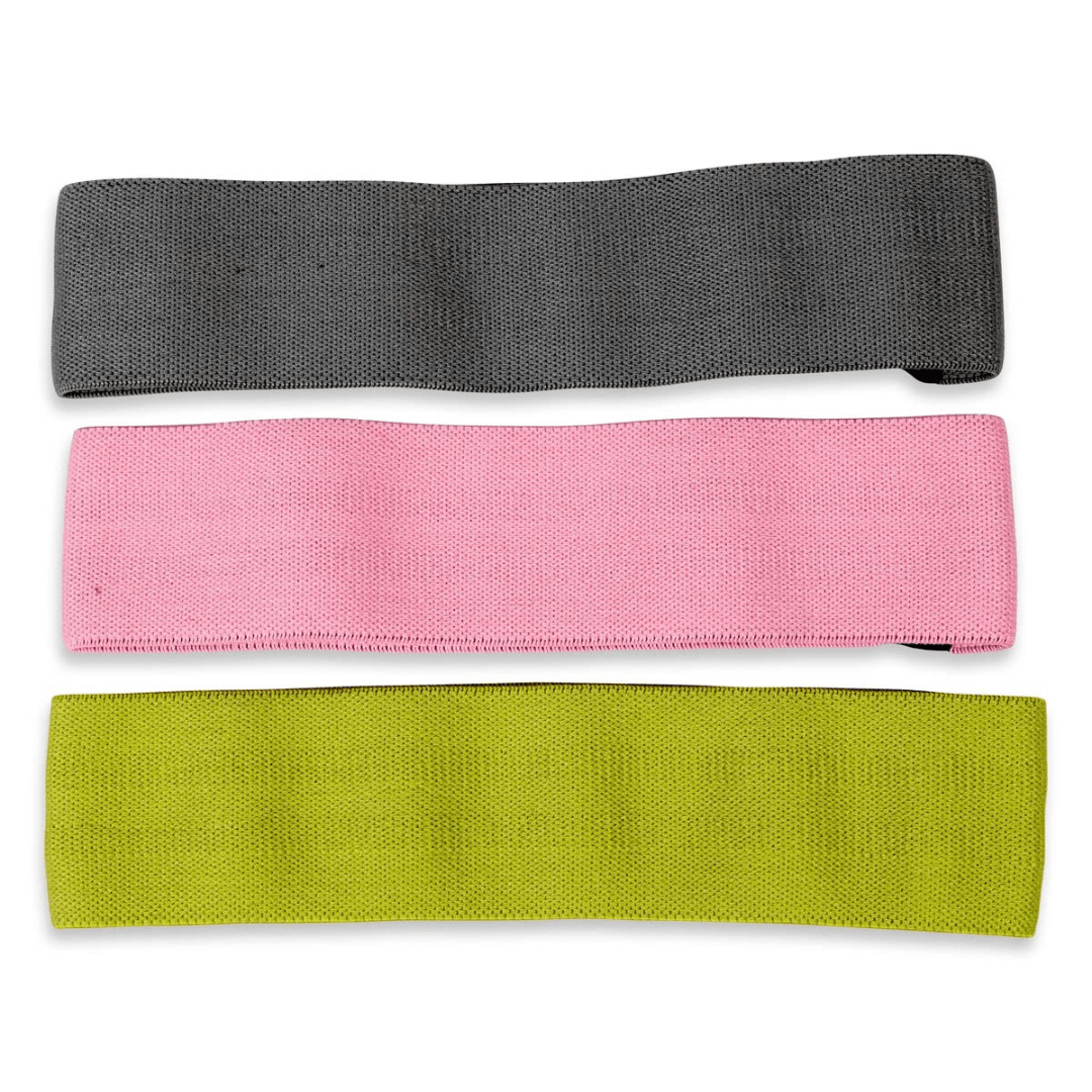 ASG Hip Circle Resistance Bands 1 (3-pack) light-hard gray/pink/green