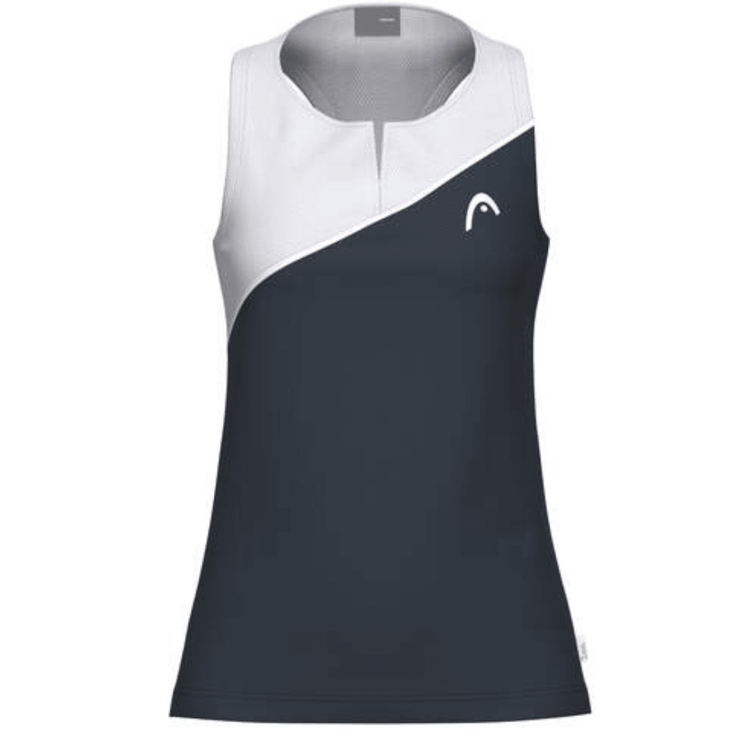Head Spirit Tank Top Women Navy-White träningslinne tennis & padel