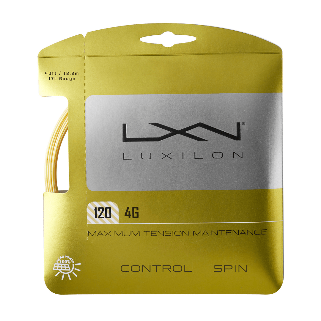 Luxilon 4G Gold 1.20mm 12,2m string set