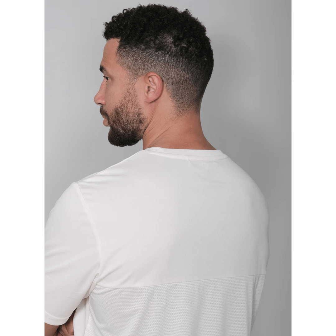 RS Men's Performance Tee Court White t-shirt til tennis og padel