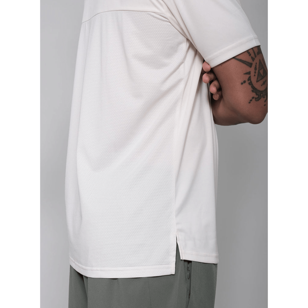 RS Men's Performance Tee Court White t-shirt til tennis og padel