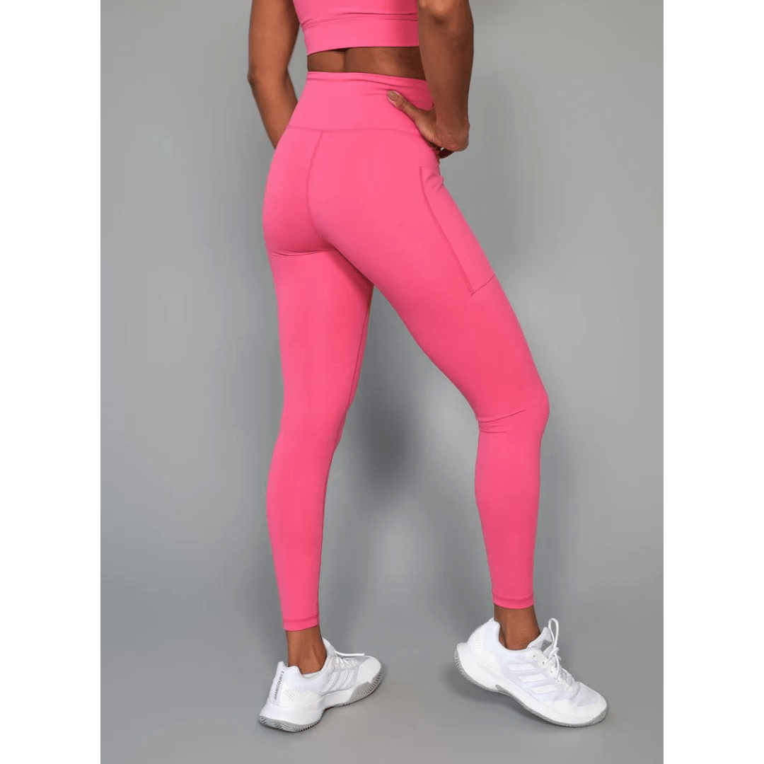 RS Women's Stretch Tech Side Pocket Tights Hot Pink tennis & padel