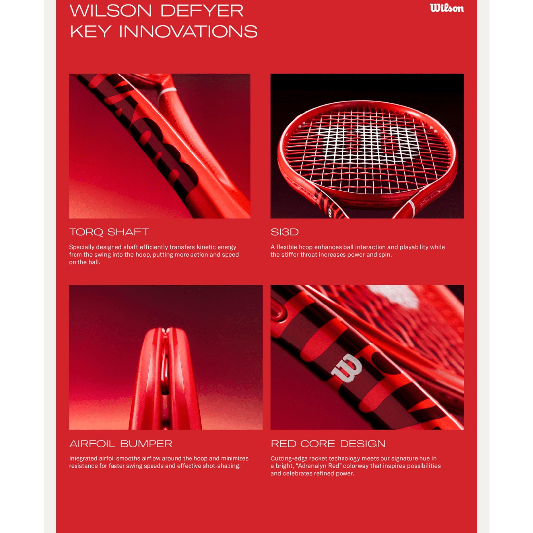 Wilson Defyer 100 v1 300g (16x19) tennis racket