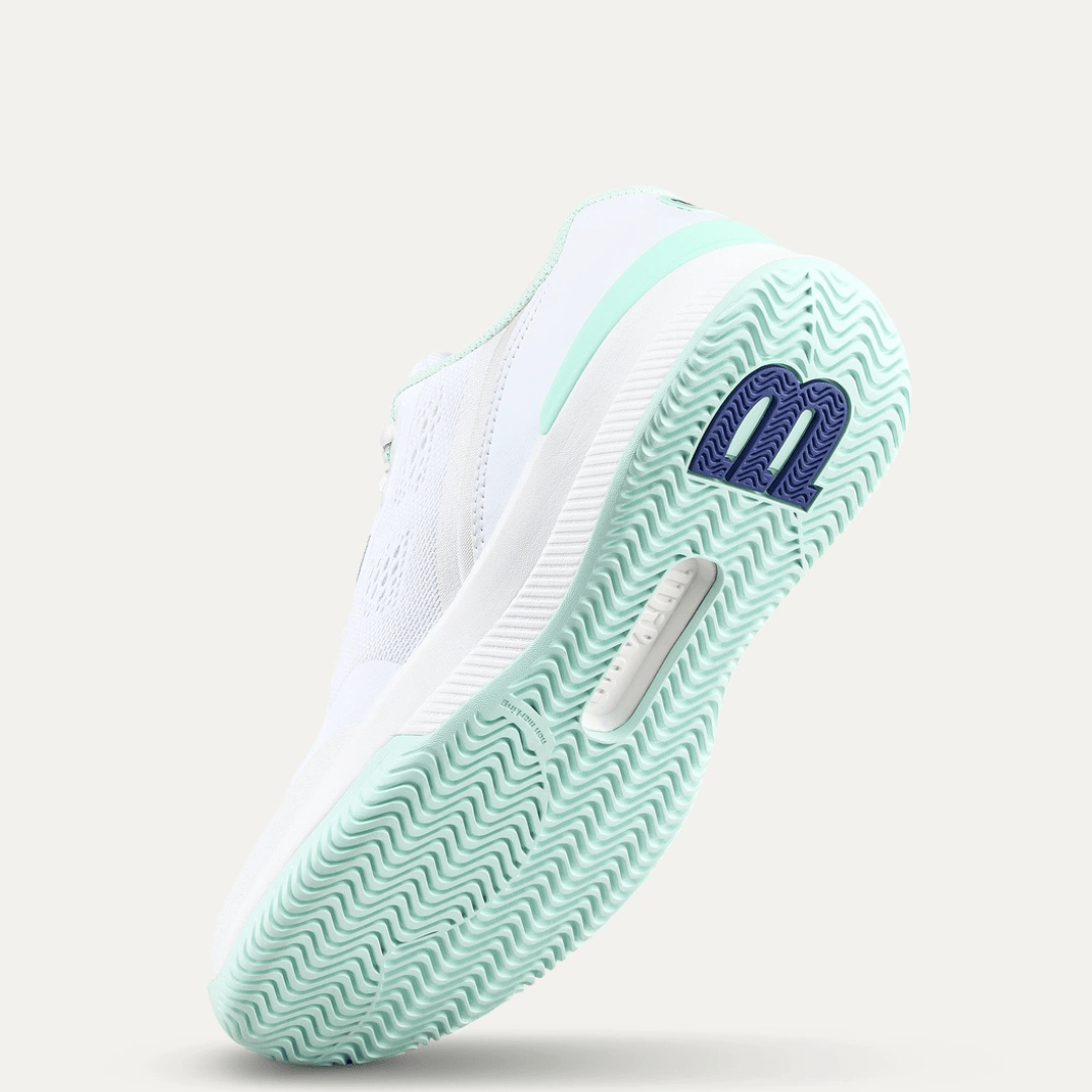 Wilson Intrigue Pro all court tennisskor dam white/bay/skipperblue