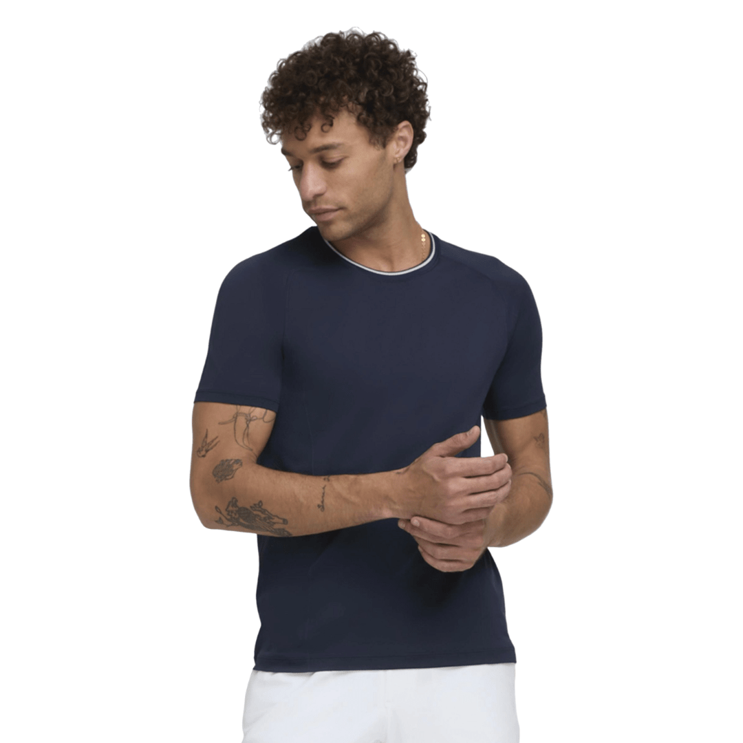 Wilson Men Team Seamless Crew Classic Navy t-shirt tennis & padel