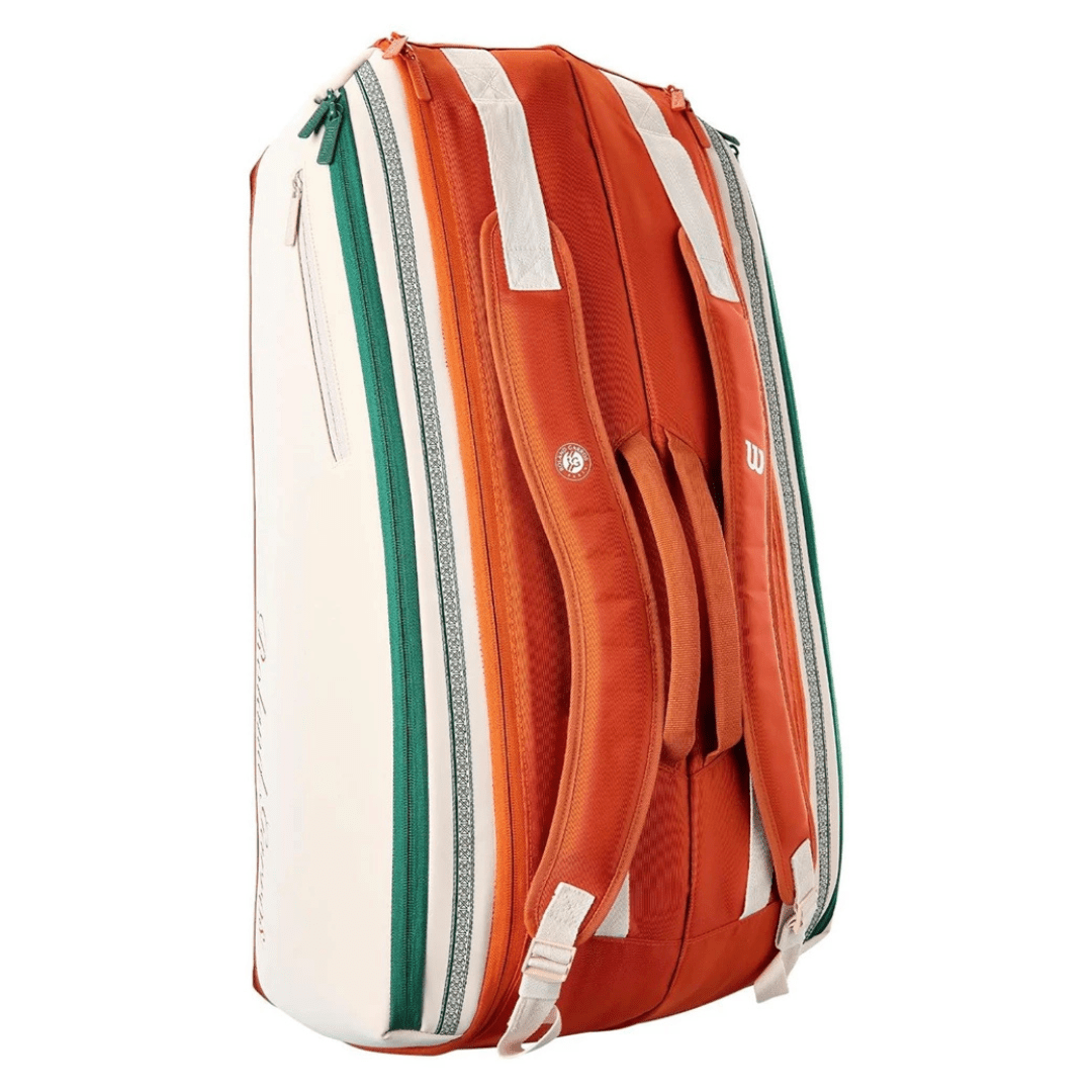 Wilson Roland Garros 2026 9-pack Racket Bag Cream tennis bag