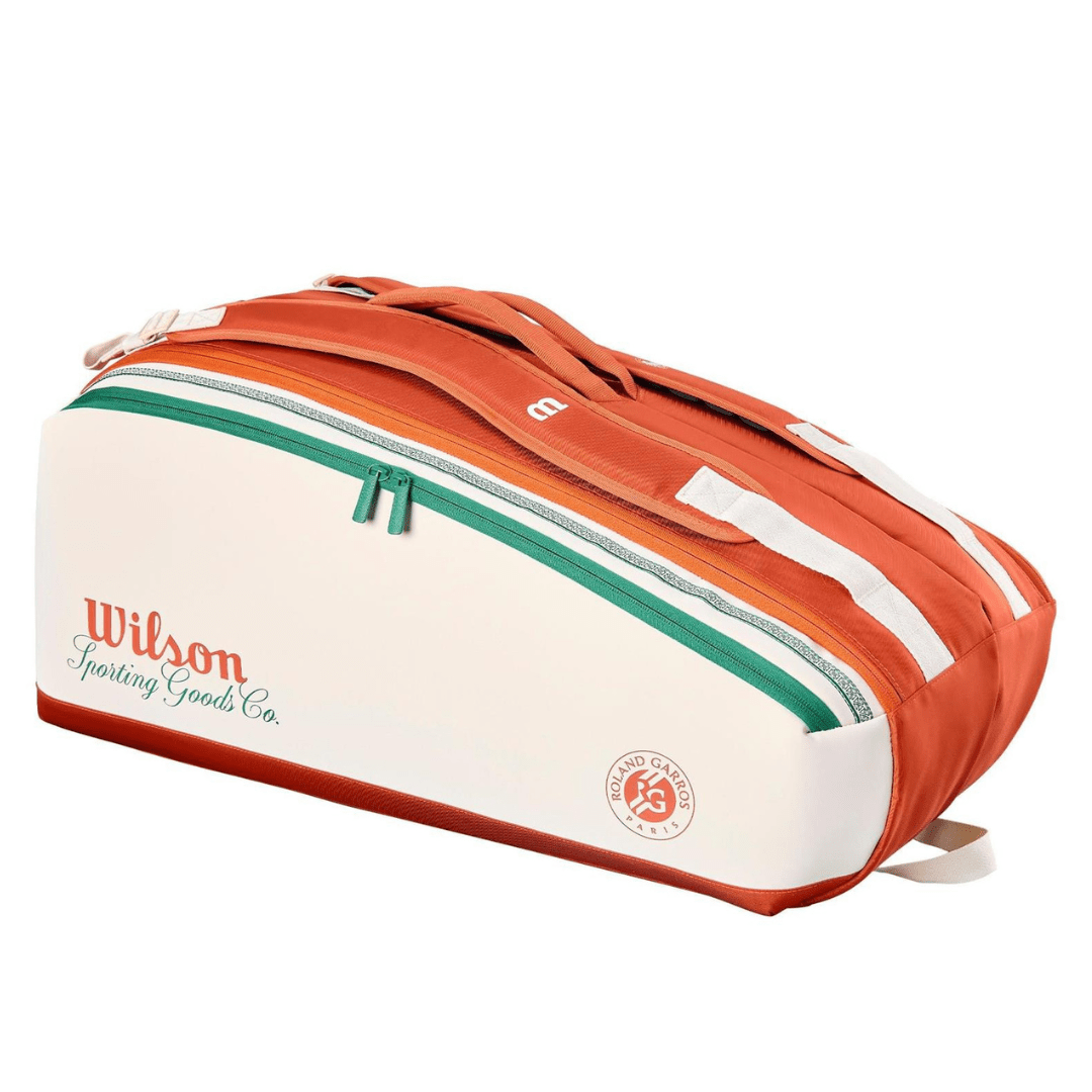 Wilson Roland Garros 2026 9-pack Racket Bag Cream tennistaske