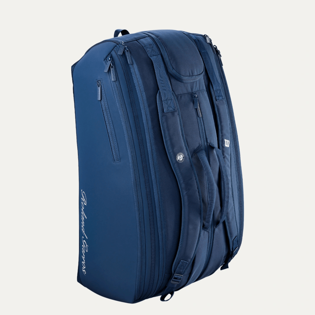 Wilson Roland Garros 2026 Session de Soiree 15-pack Bag Navy / Clay tennis bag
