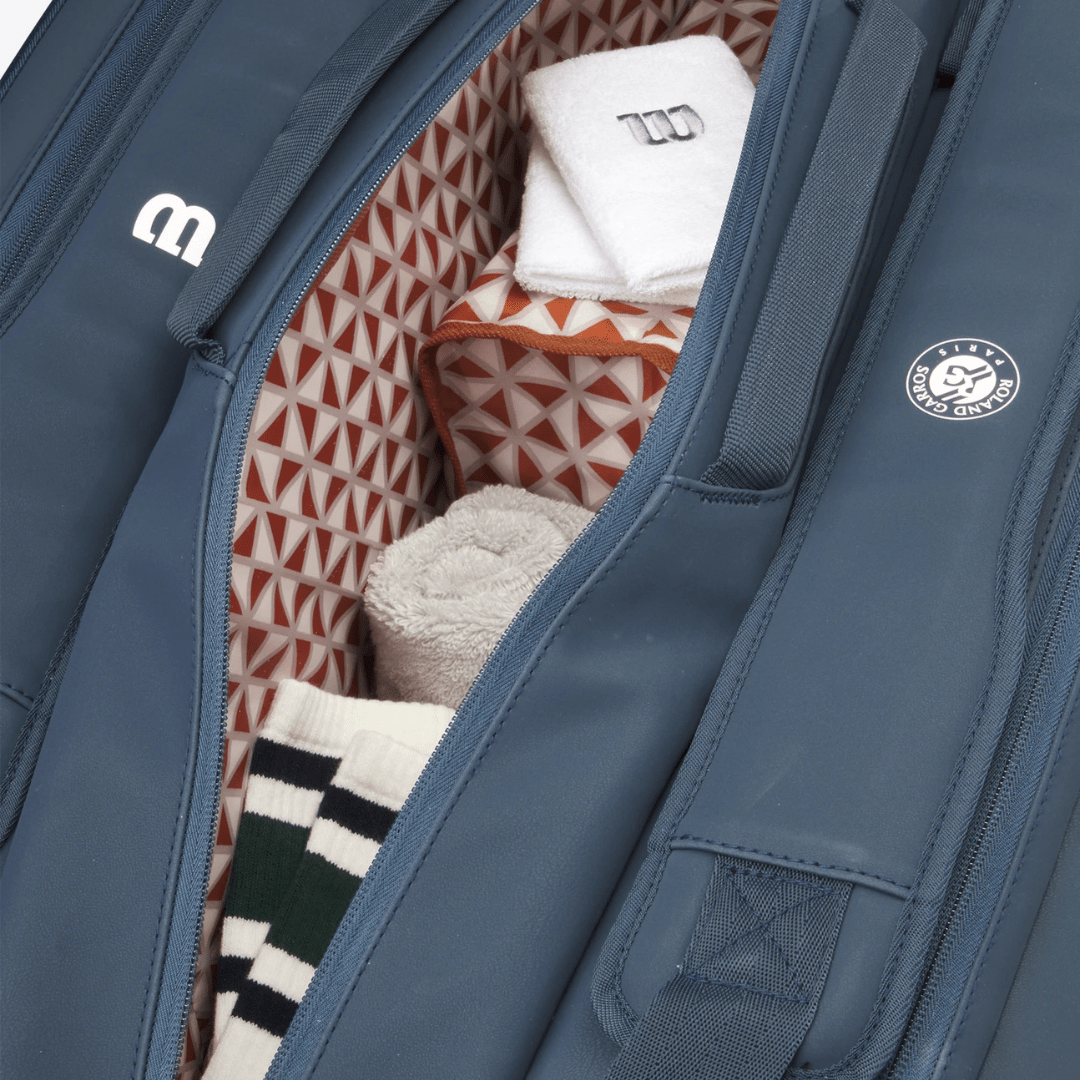 Wilson Super Tour Roland Garros (RG 2025) Session de Soiree 15-pack Racket Bag