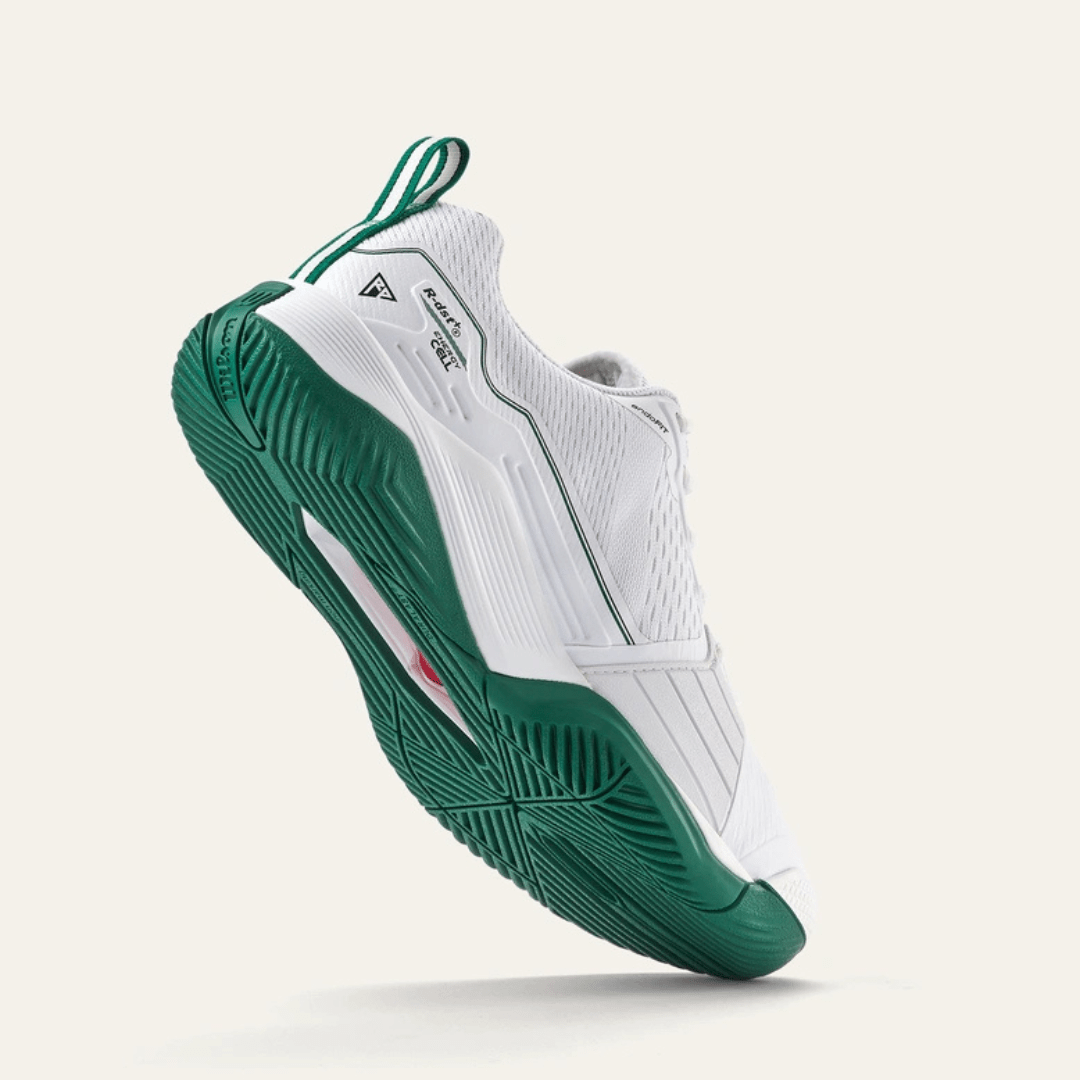 Wilson Rush Pro 4.5 all court tennissko til mænd white/white/aventurine