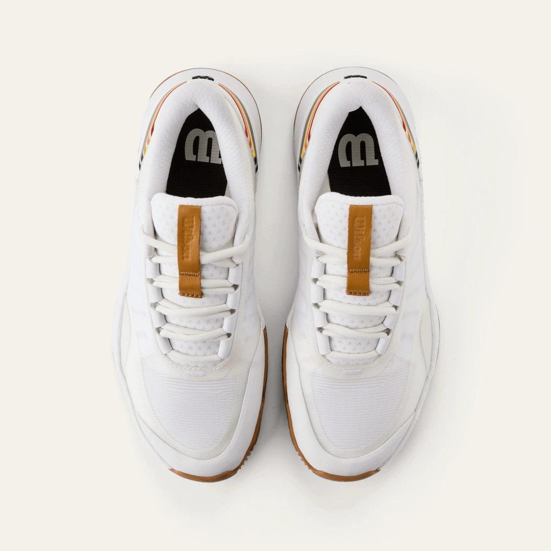 Wilson Intrigue Tour Clay RG women's clay tennis shoes white/bonebrown/gum1a