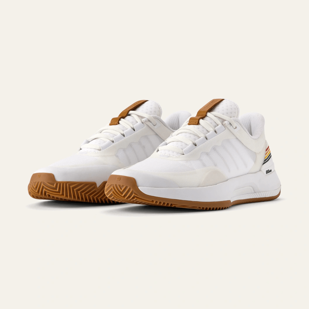 Wilson Intrigue Tour Clay RG women's clay tennis shoes white/bonebrown/gum1a