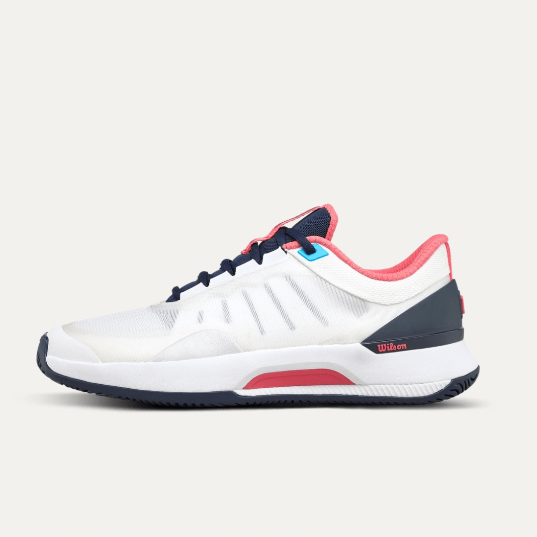 Wilson Intrigue Tour All Court Women's Tennis Shoe white / navy blazer / dubarry tennissko til kvinder