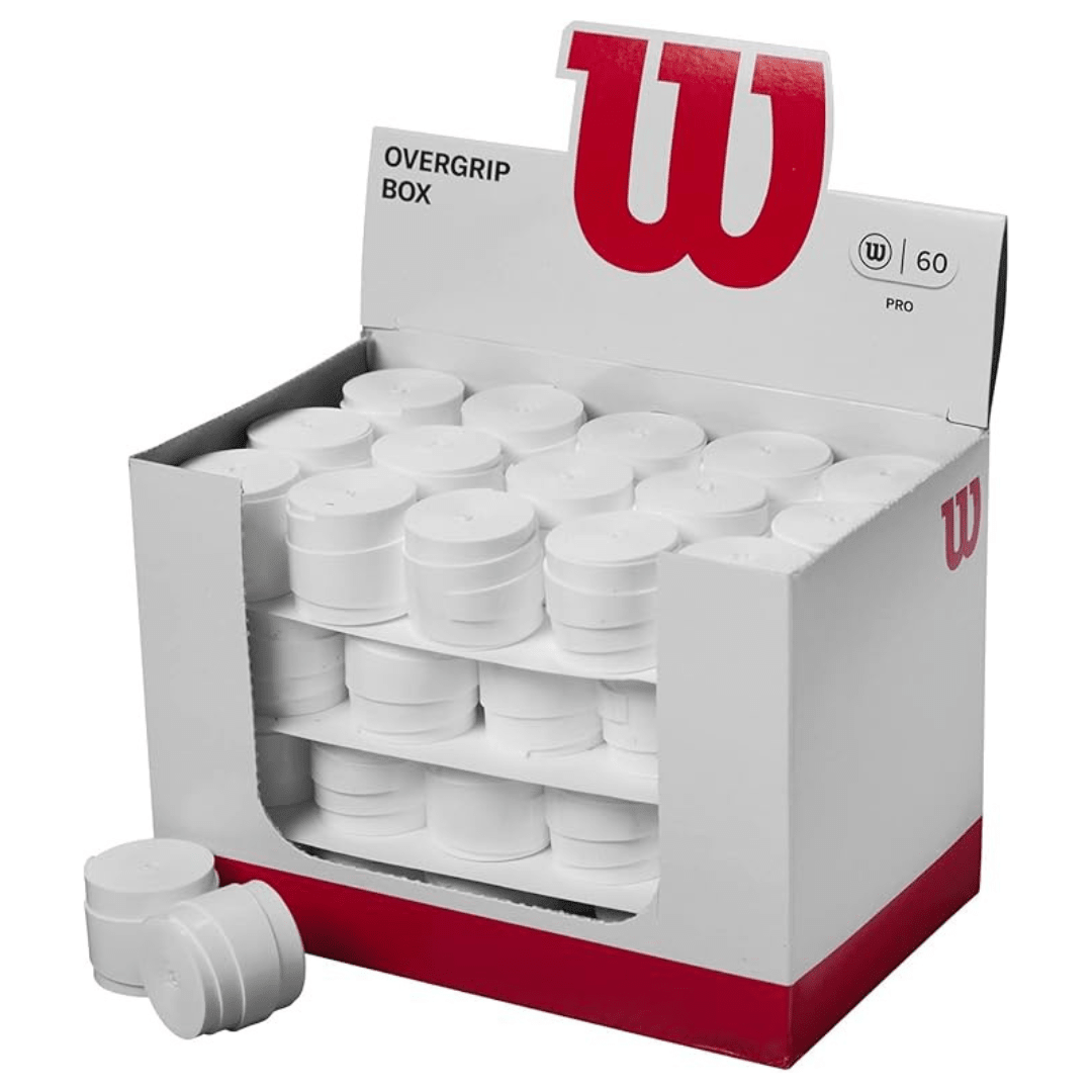 Wilson Pro Comfort Overgrip 60-pack White vit grepplinda