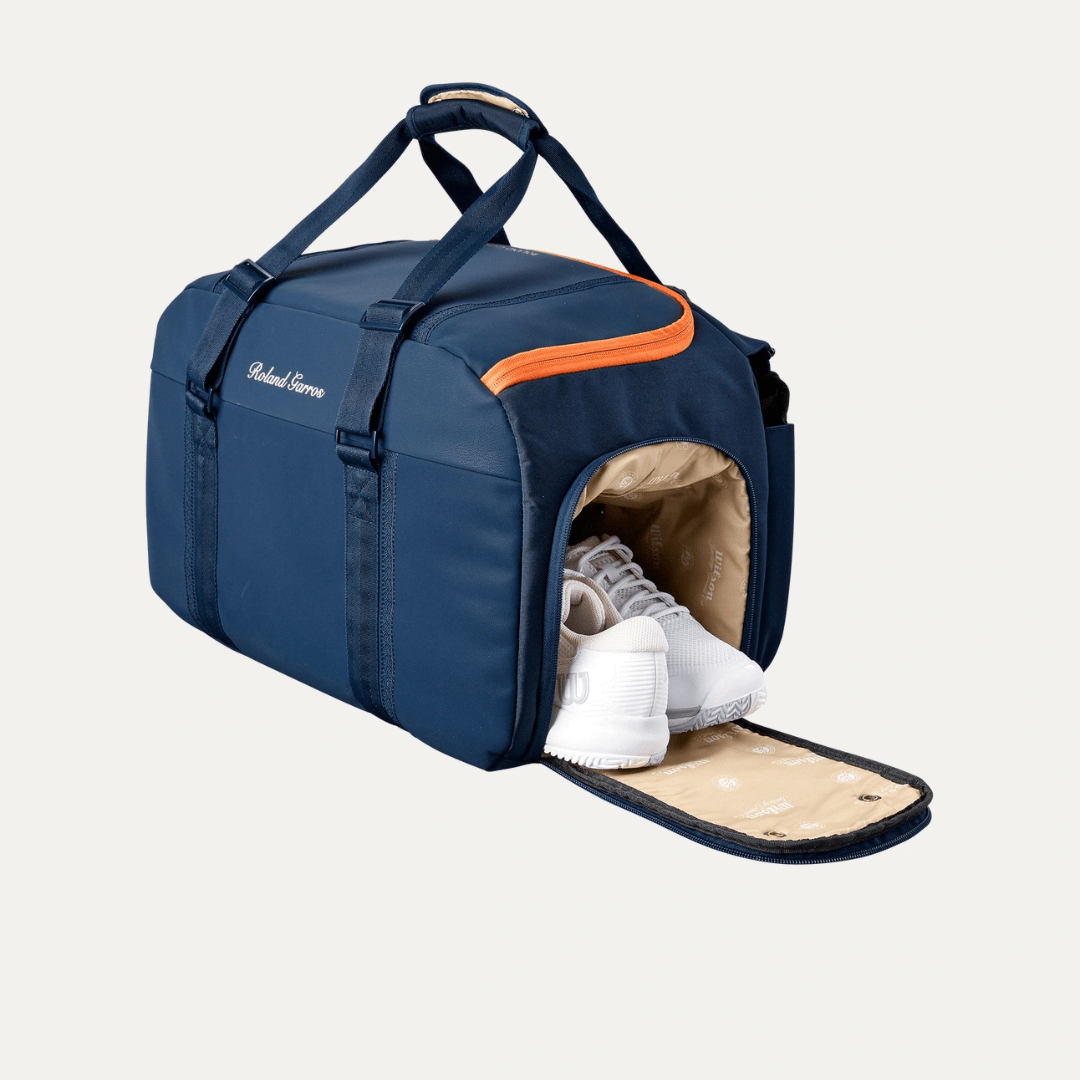 Wilson Roland Garros 2026 Session de Soirée Small Duffel Bag Navy/Clay tennistaske