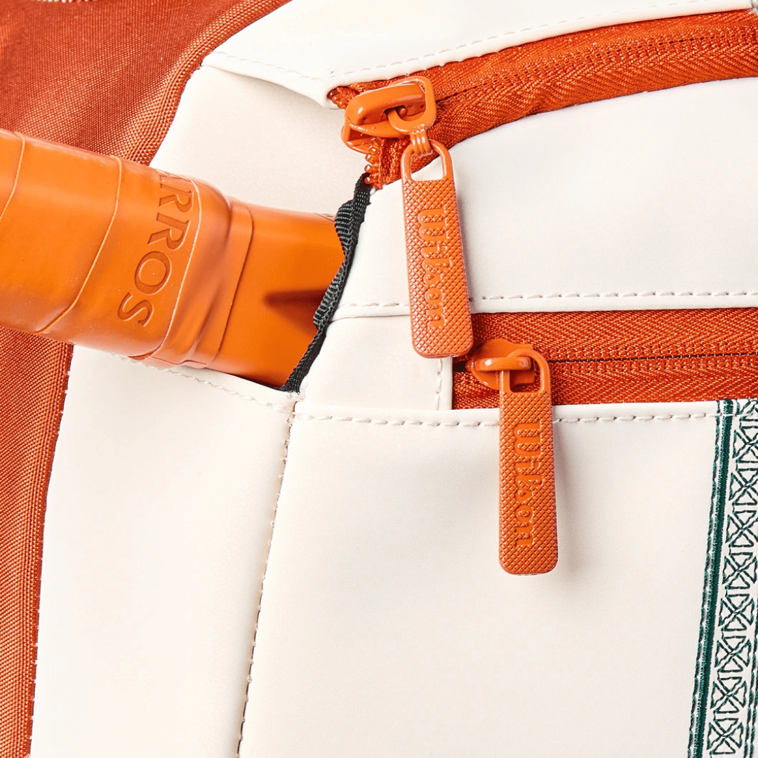 Wilson Roland Garros 2026 Small Duffel Bag Cream/Clay/Green tennistaske