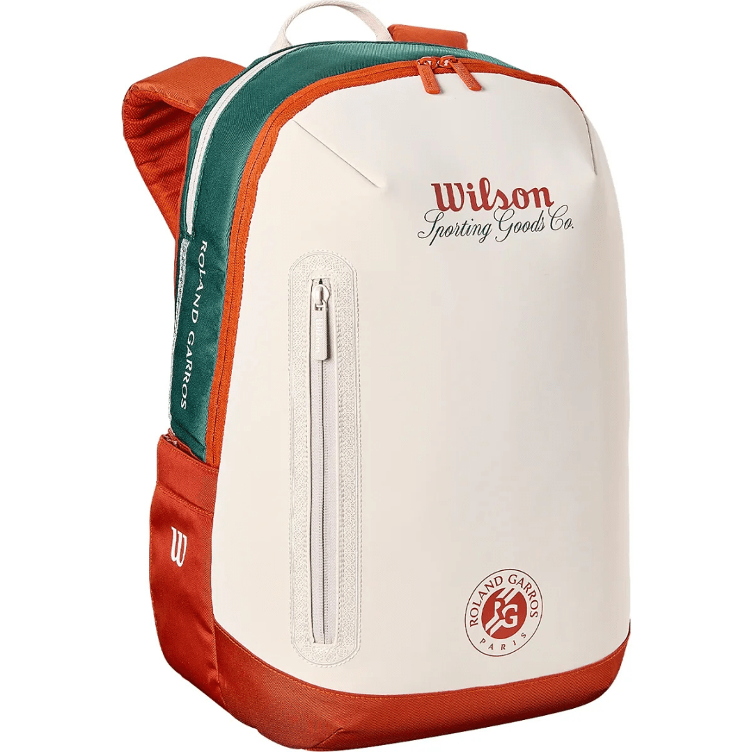 Wilson Roland Garros 2026 Tennis Backpack Cream tennisryggsäck