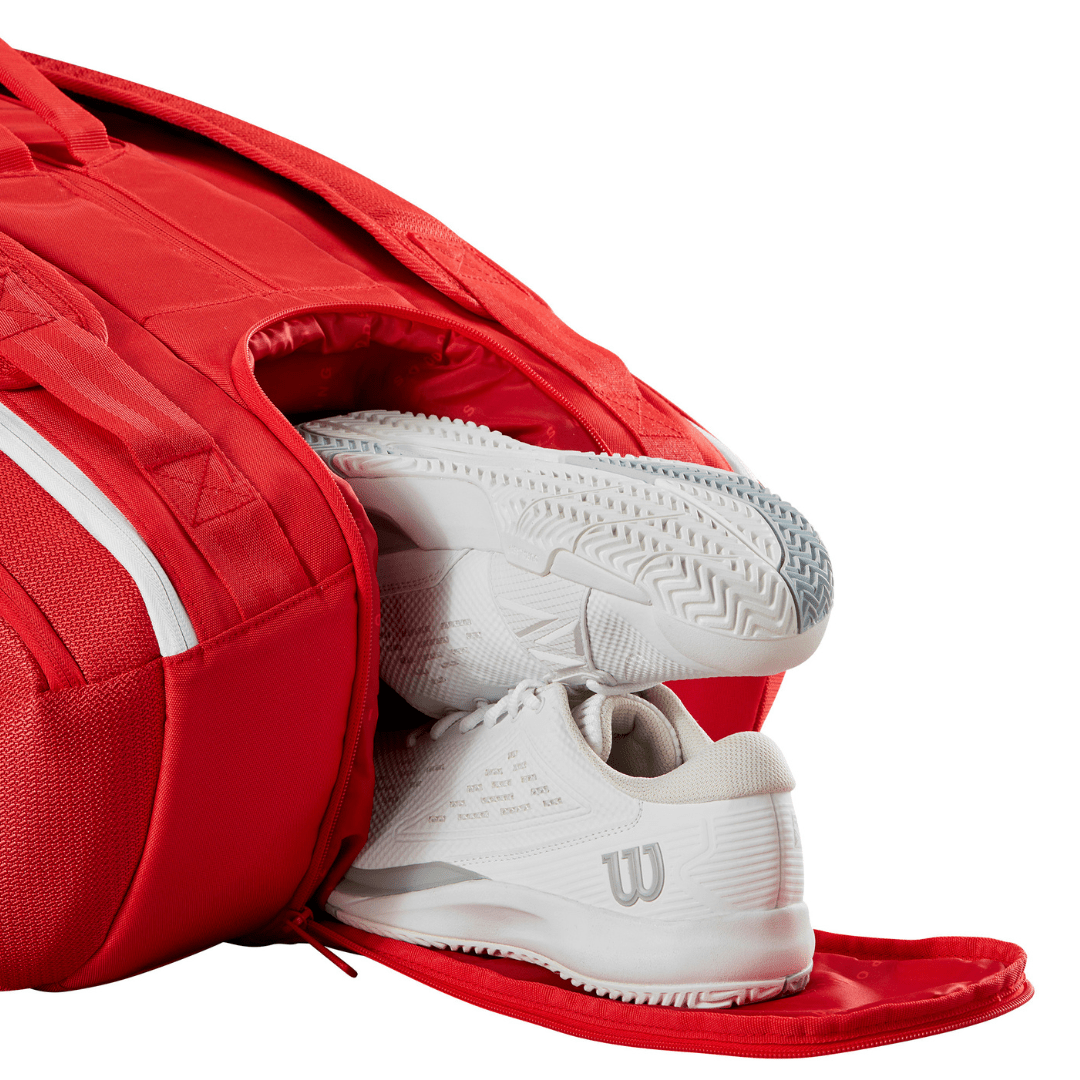 Wilson Super Tour 15-pack Wilson Red 2025 red tennis bag