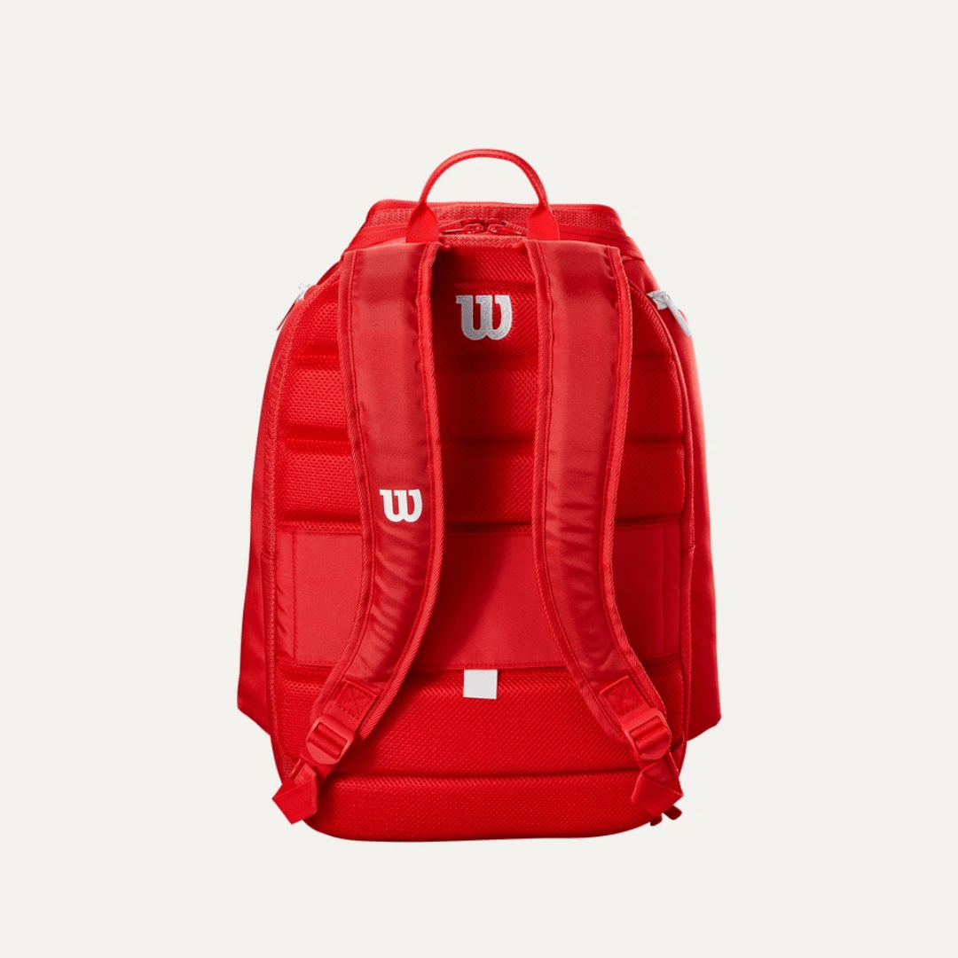 Wilson Super Tour Backpack Wilson red 2025 tennis racket backpack