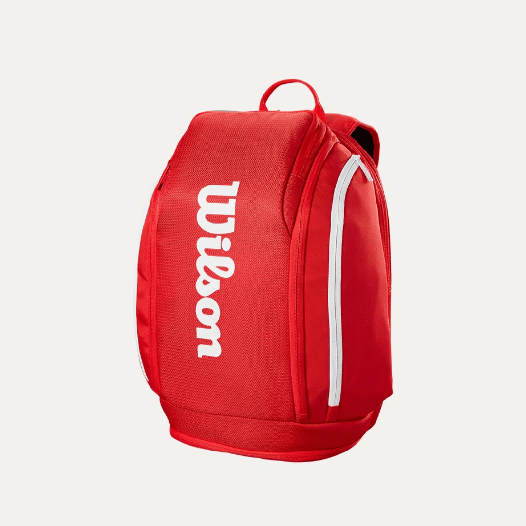 Wilson Super Tour Backpack Wilson red 2025 tennis racket backpack