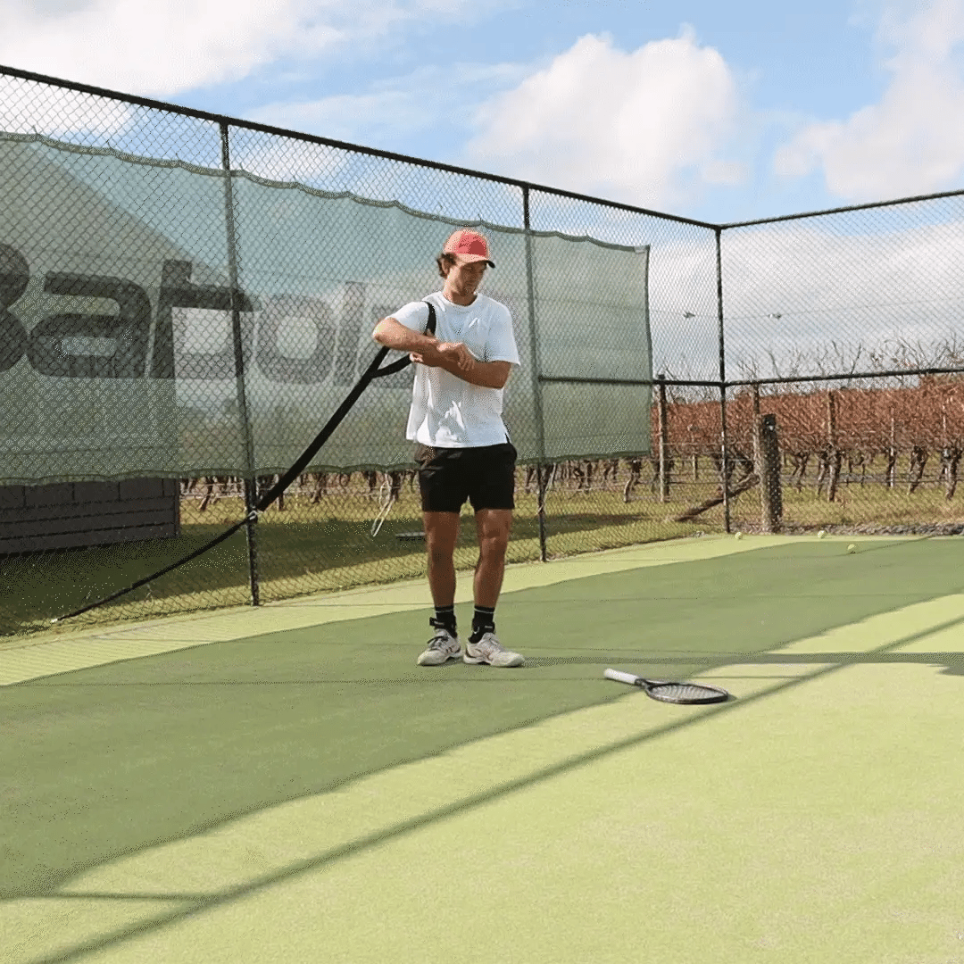 Xpand Kinetic Band for more powerful strokes for tennis players