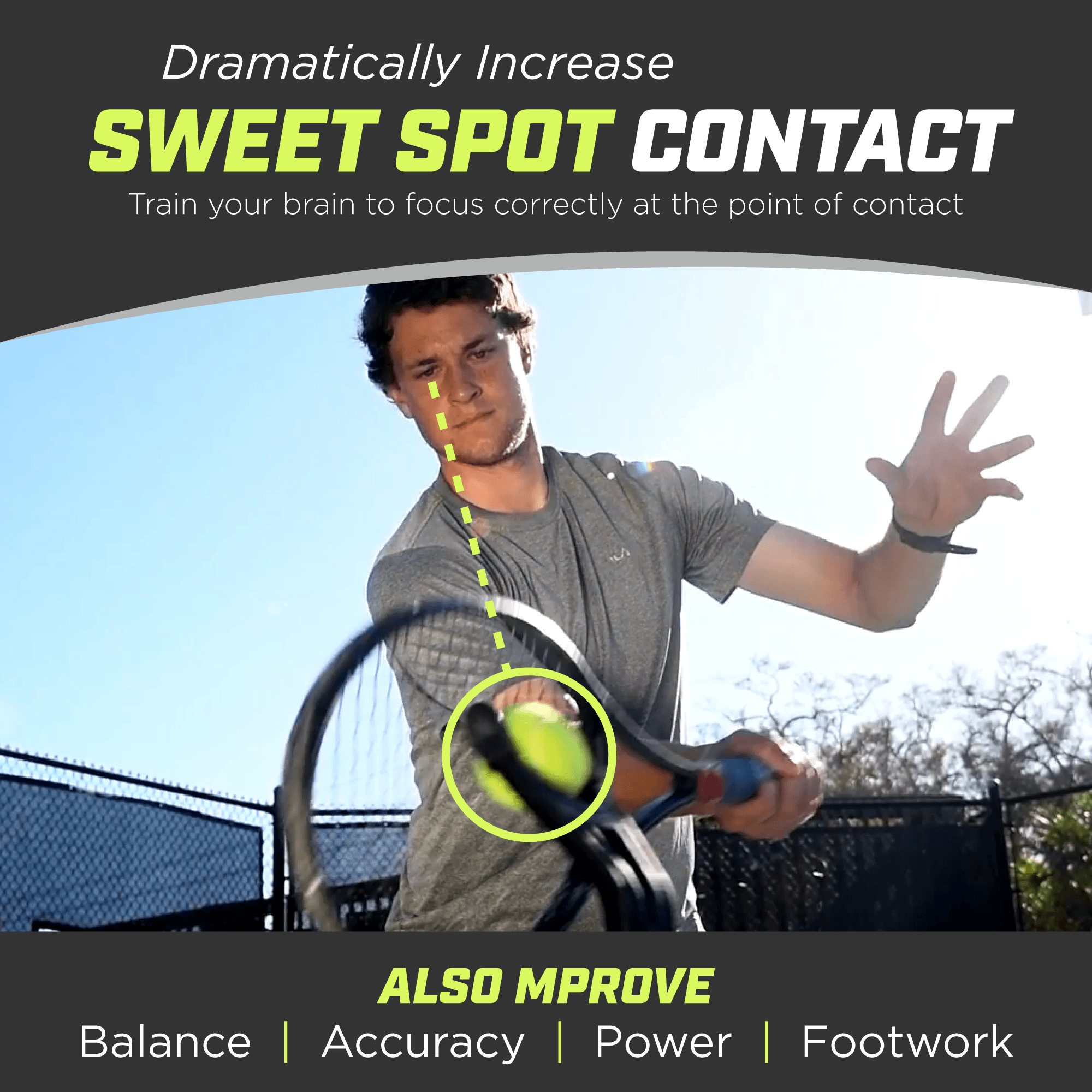 Bestseller-pakke Eye Coach Pro + ServeMaster 2-ball