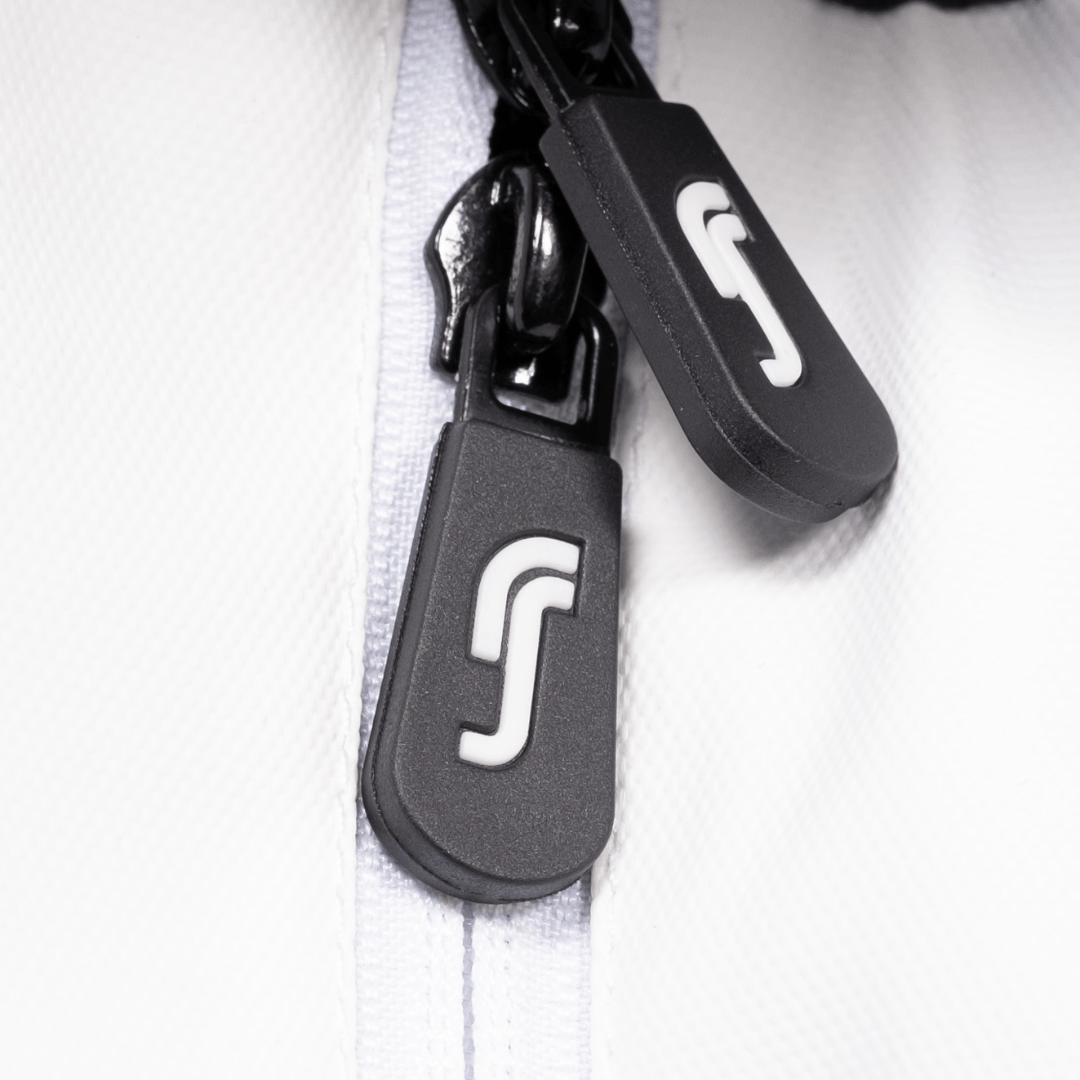 RS PRO TENNIS BAG hvid & mørkegrå TENNIS taske 12PK