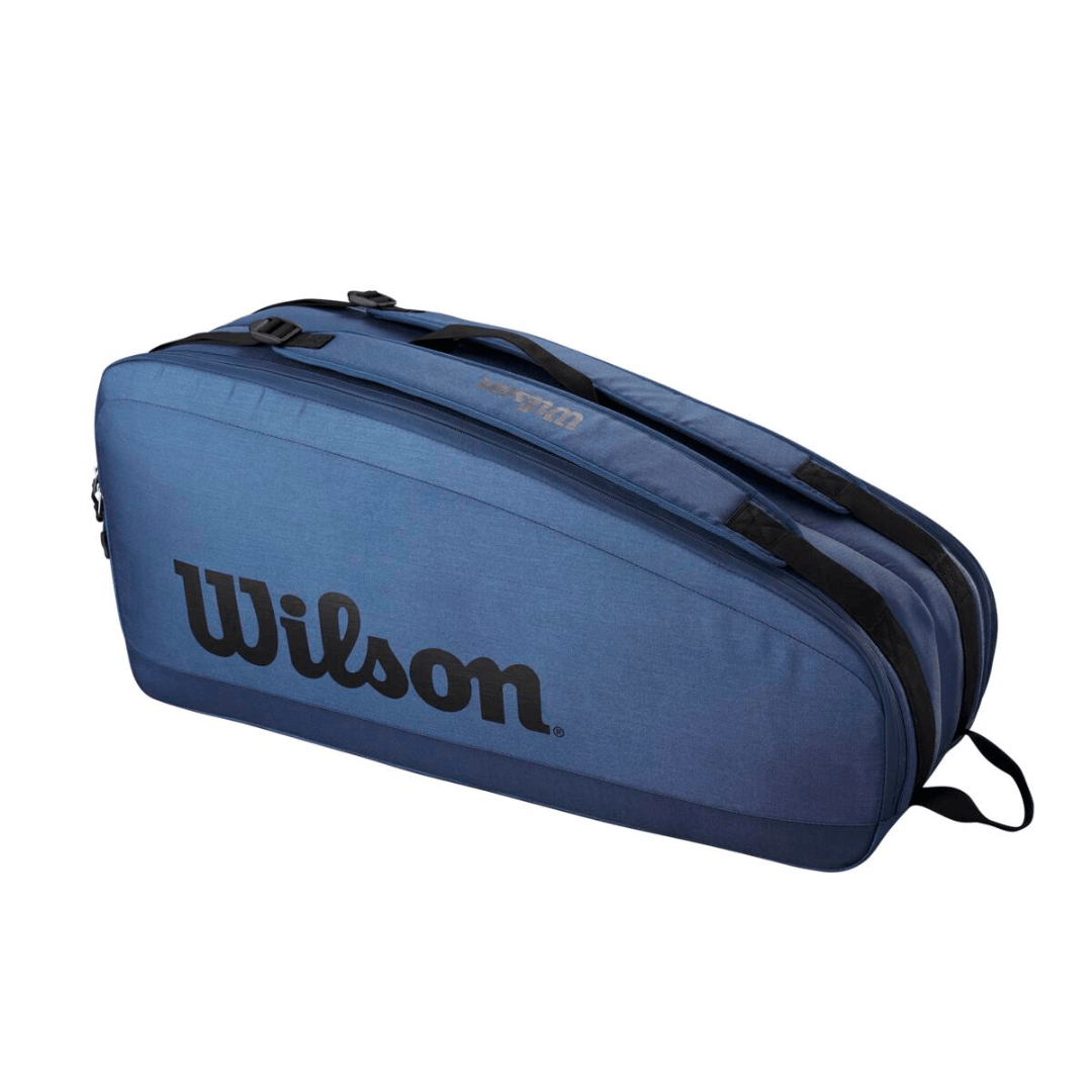 Wilson Tennis Racket Bag Tour Ultra 6PK Blue House of Bontin