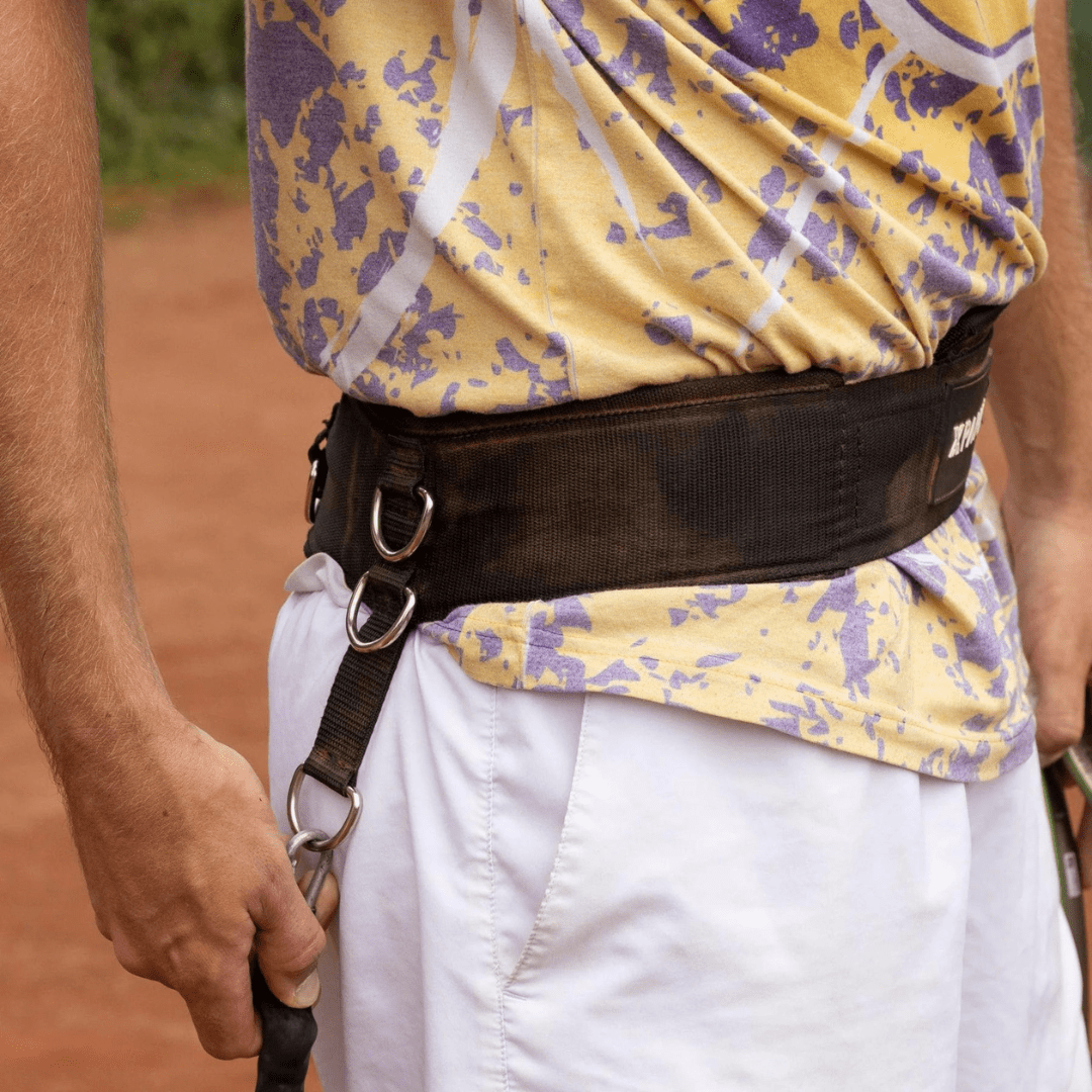 Xpand Gravity Belt & Sprint Bungee resistance bands for tennis & padel