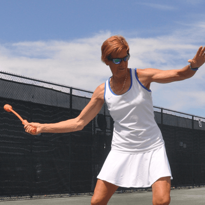 Linus on the baseline podcast On the road #16 Lisa Dodson - former WTA pro, serve expert and ServeMaster inventor