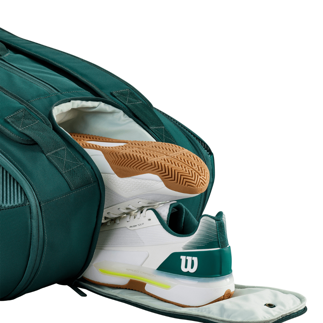 Wilson Blade v10 15-pak ketsjertaske tennisketsjertaske grøn