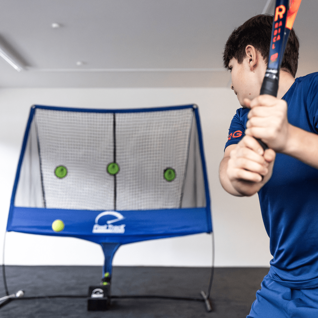 Fast Track Tennis rebounder-net med boldmaskine