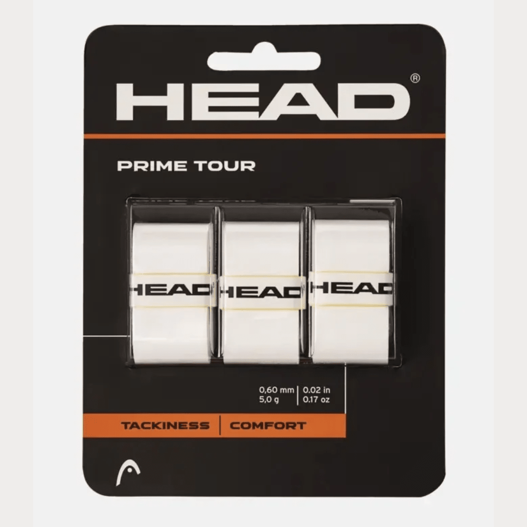 Head Prime Tour 3-pack White grepplinda tennis