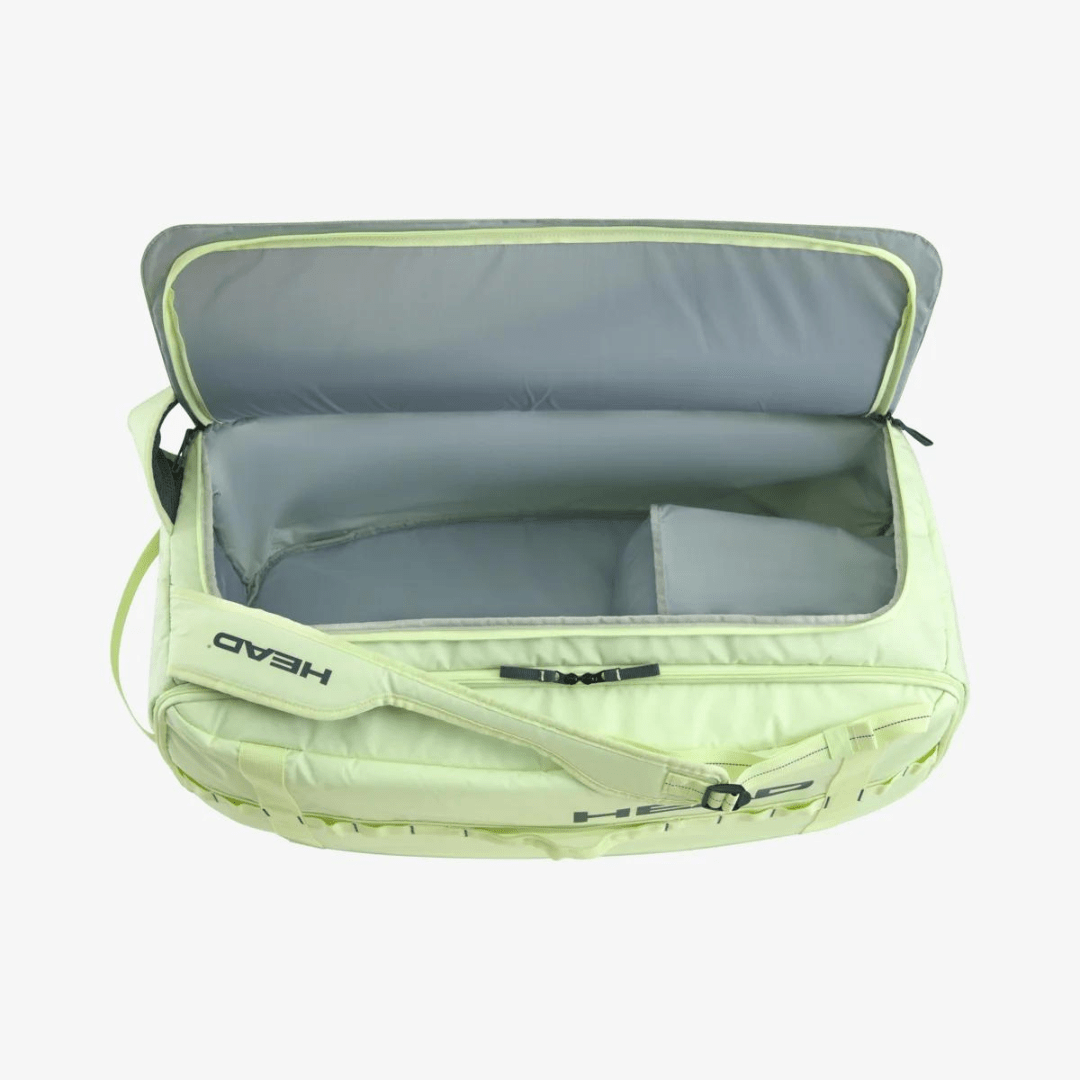 Head Pro Duffle Bag Medium LLAN liquid lime & anthracite 6-pack tennisracketväska