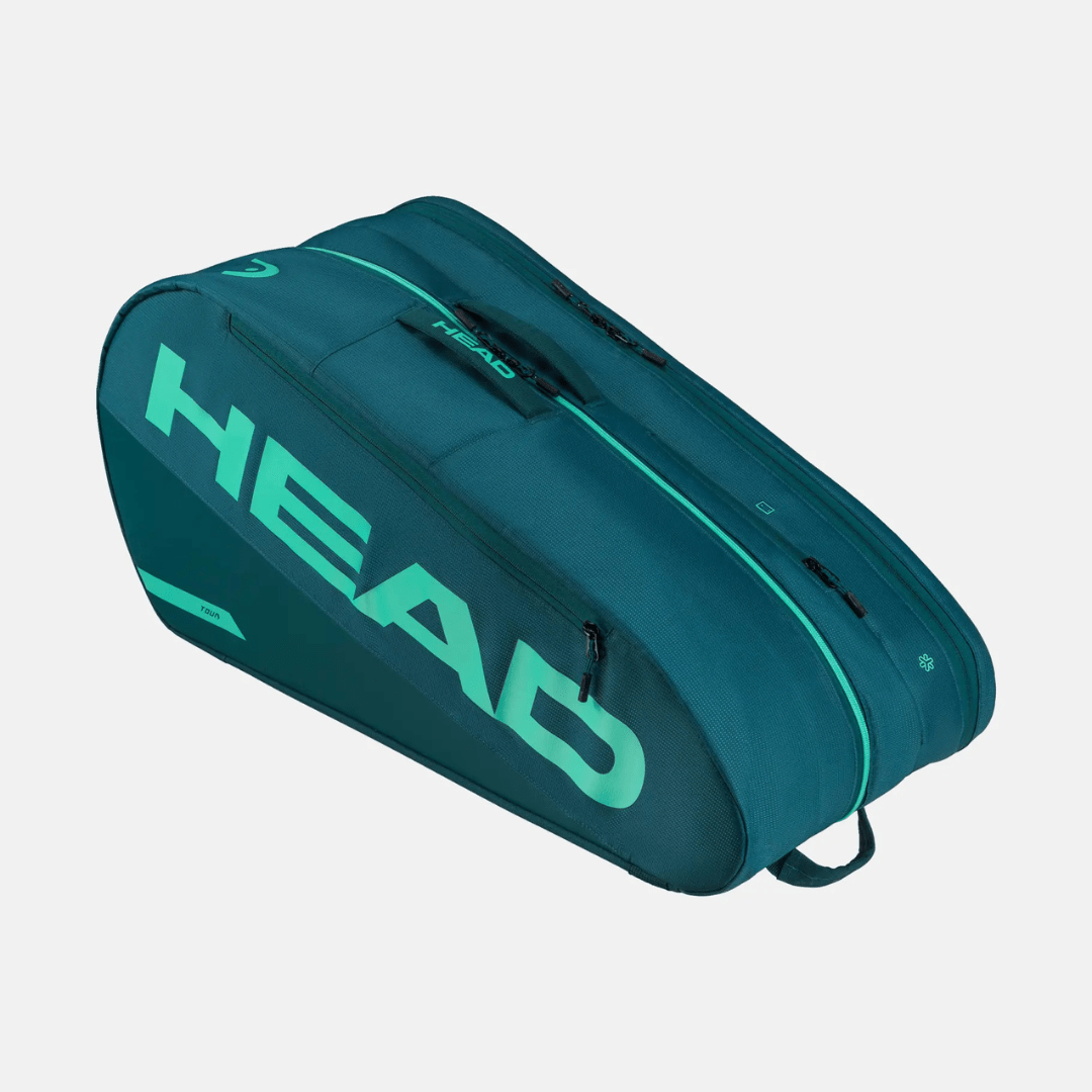 Head Tour Racquet Tennis Bag L GE tennisketchertaske grøn-turkis