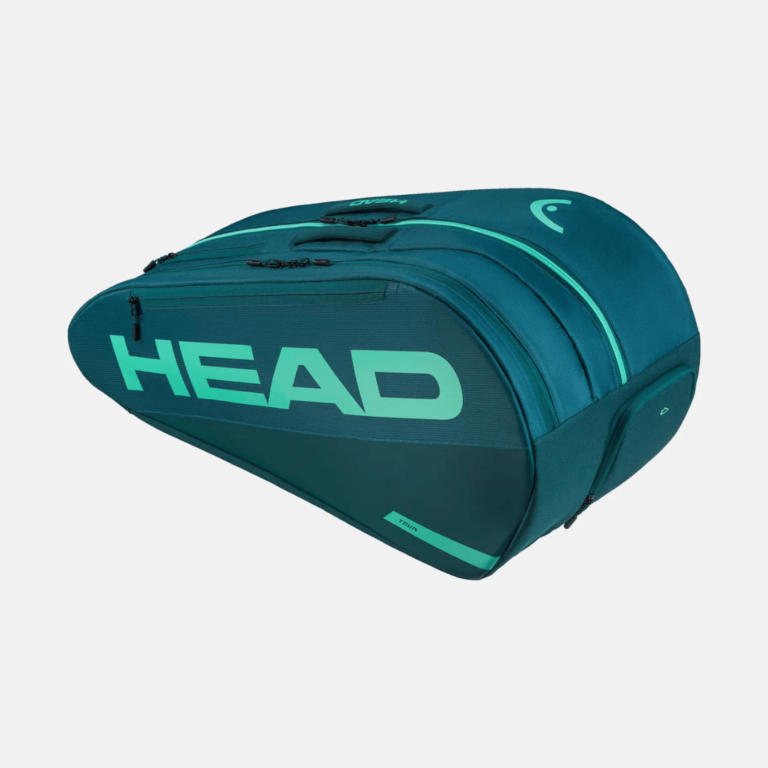 Head Tour Racquet Tennis Bag L GE tennisracketväska grönturkos