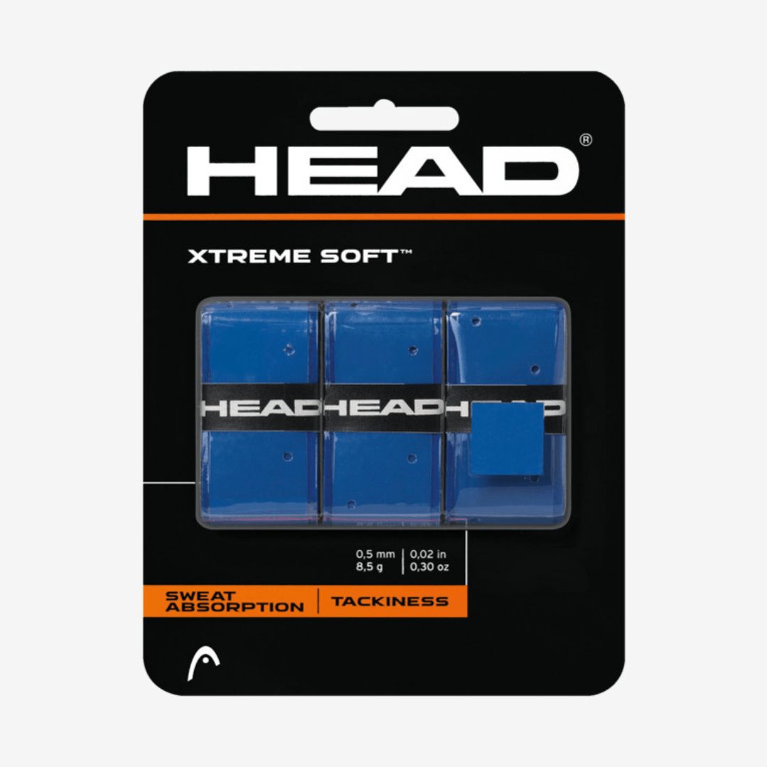 Head Xtreme Soft 3-pack Blue grepplinda tennis