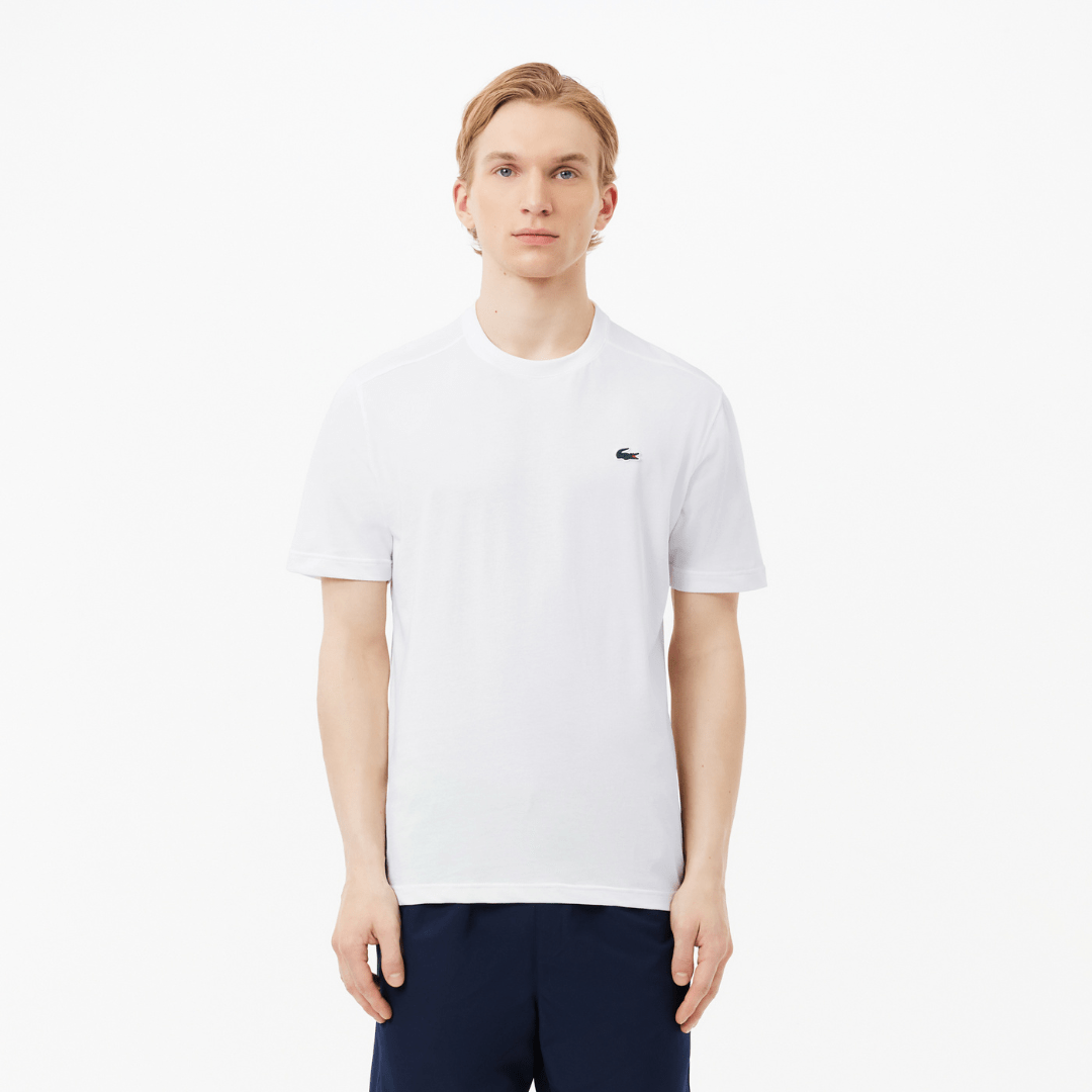 Lacoste Sport Men's T-shirt Regular Fit White