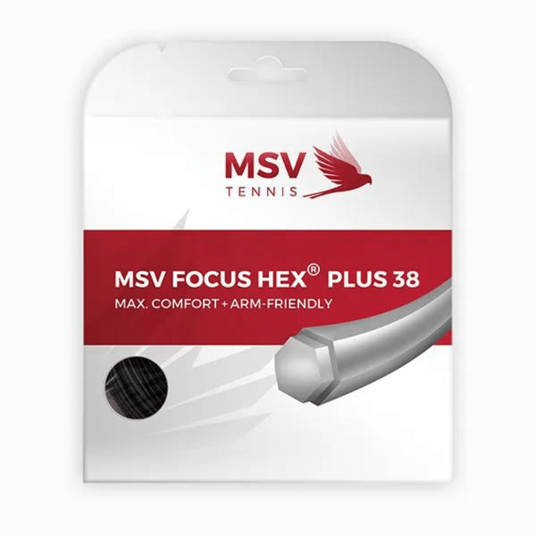 MSV Focus Hex Plus 38 svart 12m strängset