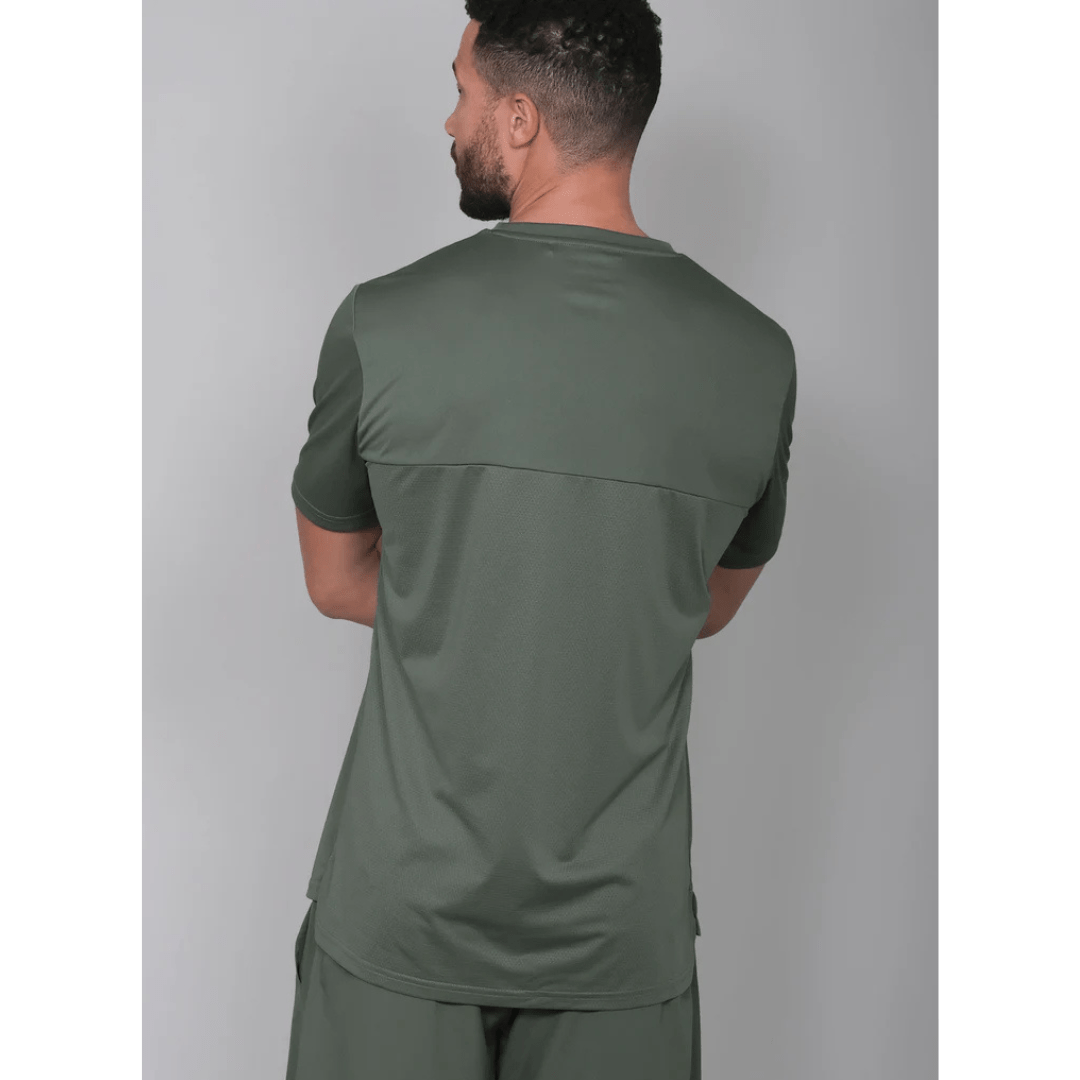 RS Men's Performance Tee Court Green t-shirt til tennis og padel