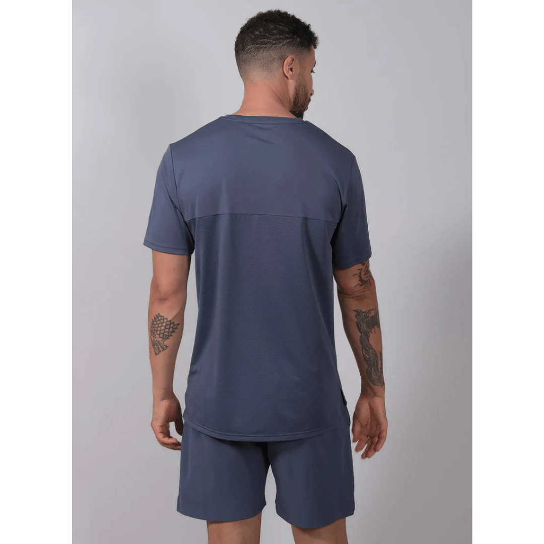 RS Men's Performance Tee Deep Blue træningstrøje mand