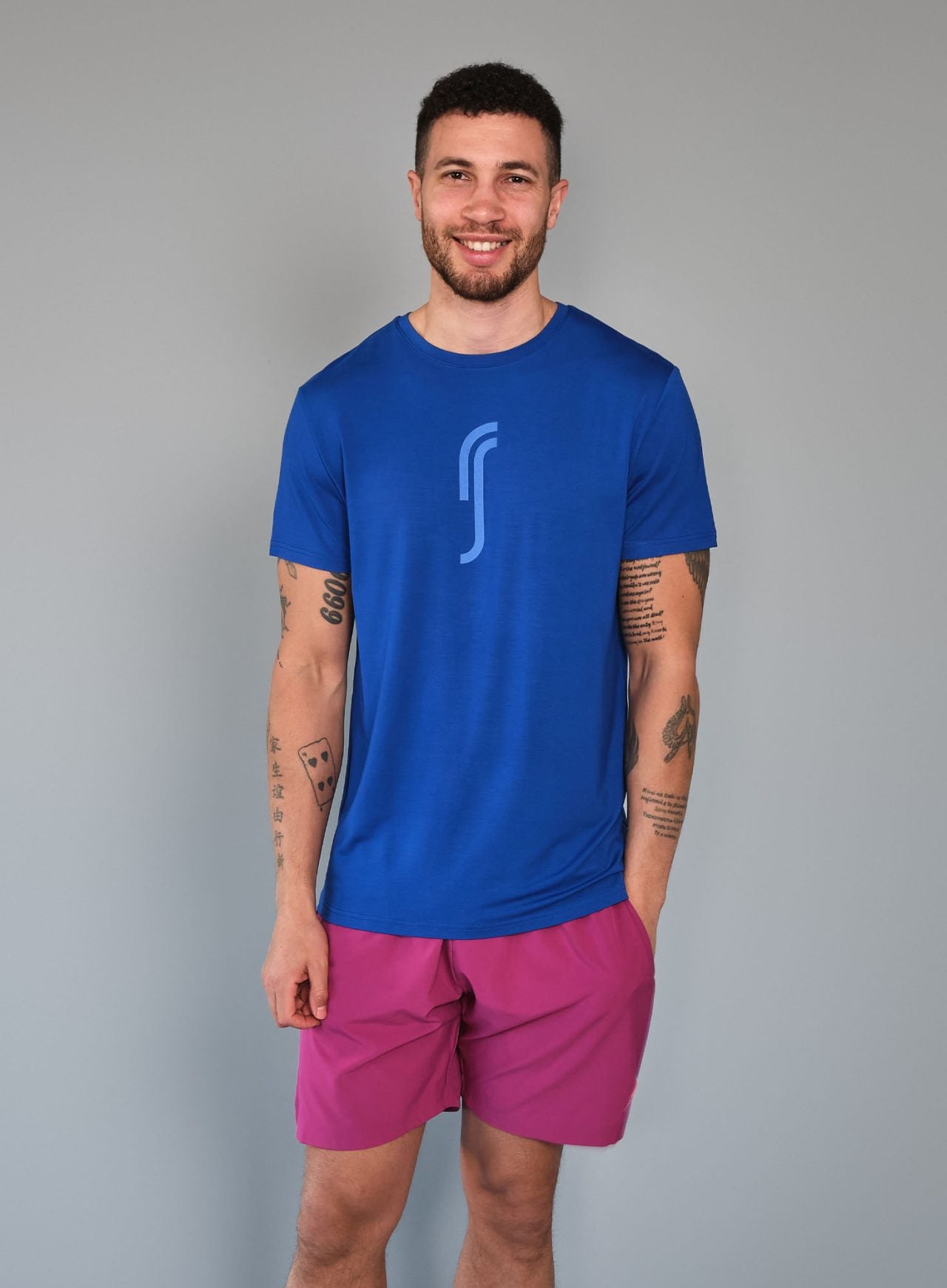 RS Men's Classic Modal T-shirt Striking Blue