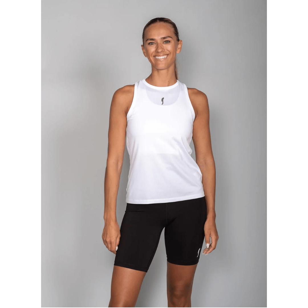 RS Women's Performance Tank Mesh white tennis & padel training top