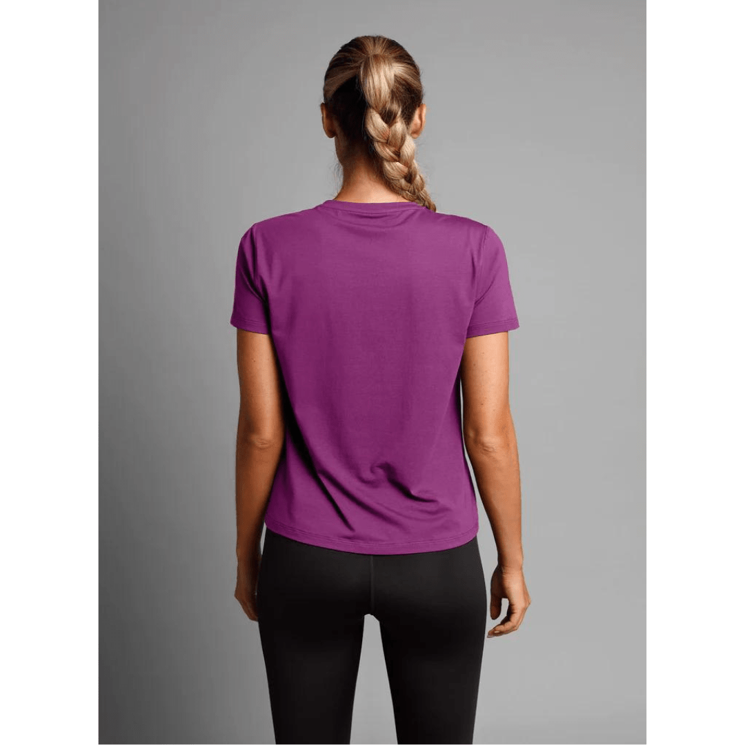 RS Paris Relaxed Tee Striking Purple träningströja kvinna