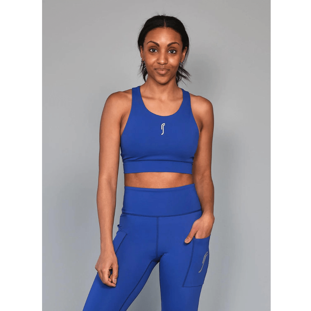 RS Women’s Stretch Tech Side Pocket Tights Striking Blue tennis & padel