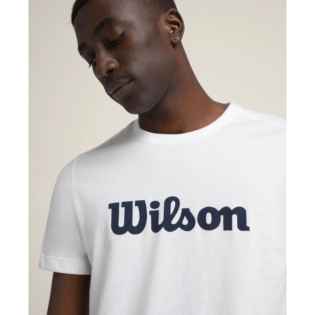 Wilson Graphic Tee til mænd hvid