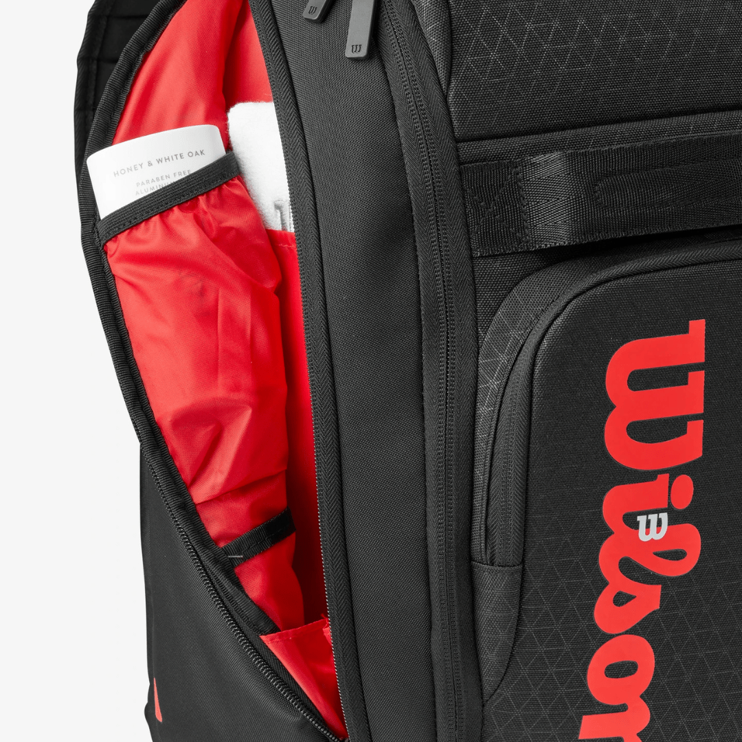 Wilson Clash v3 Super Tour Backpack tennisryggsäck svart