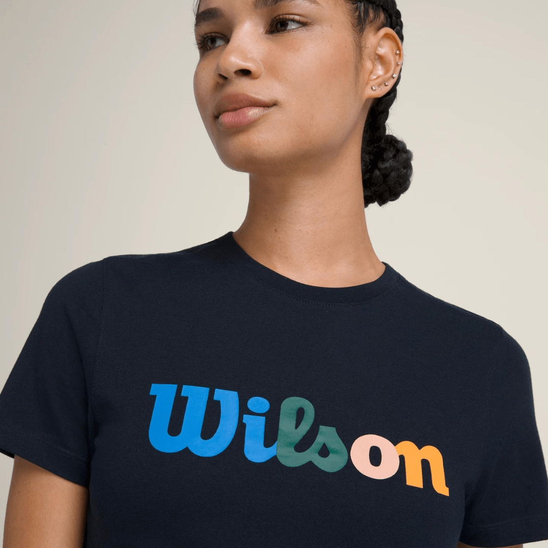 Wilson Women's Heritage Tee Classic Navy