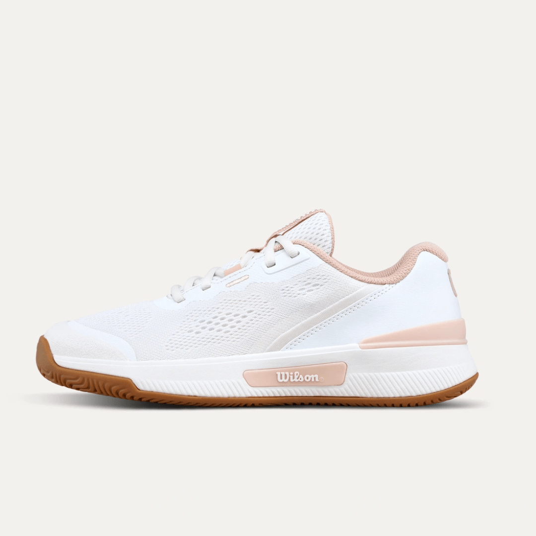 Wilson Intrigue Pro all court tennissko til kvinder white/cameo rose/gum1a