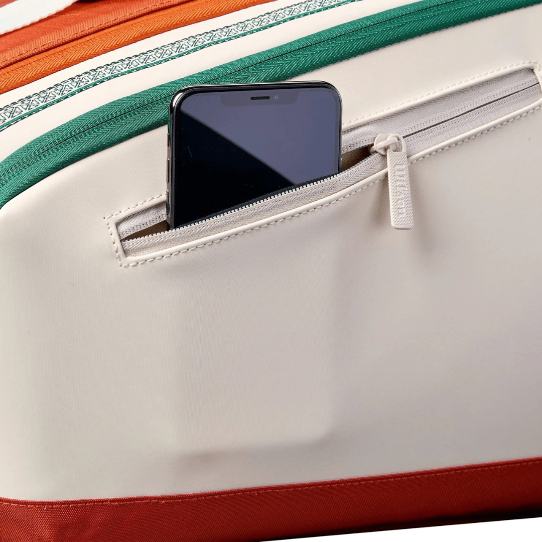 Wilson Roland Garros 2026 9-pack Racket Bag Cream tennis bag